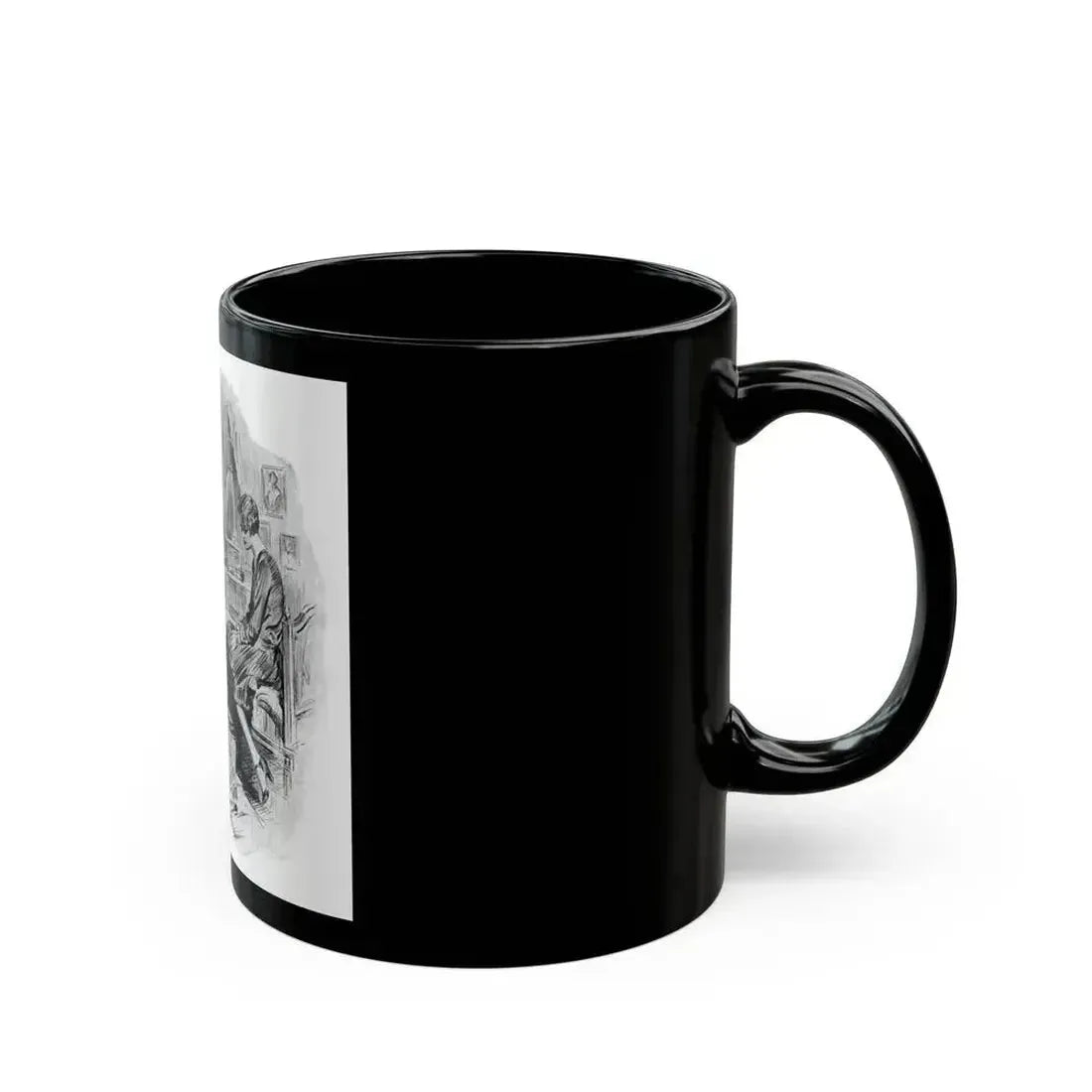 Beating Wings (Pt. 2-2), McCalls magazine, August 1927 - Black Coffee Mug - Go Mug Yourself