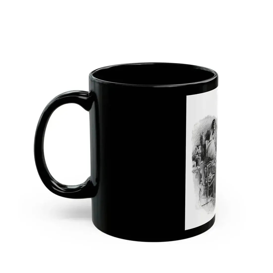 Beating Wings (Pt. 2-2), McCalls magazine, August 1927 - Black Coffee Mug - Go Mug Yourself