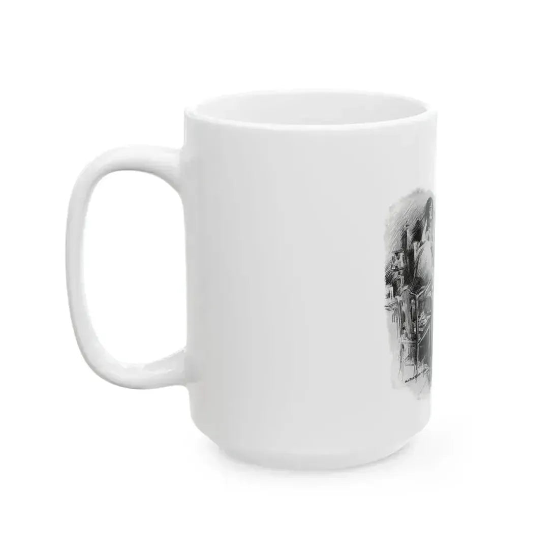 Beating Wings (Pt. 2-2), McCalls magazine, August 1927 - White Coffee Mug - Go Mug Yourself