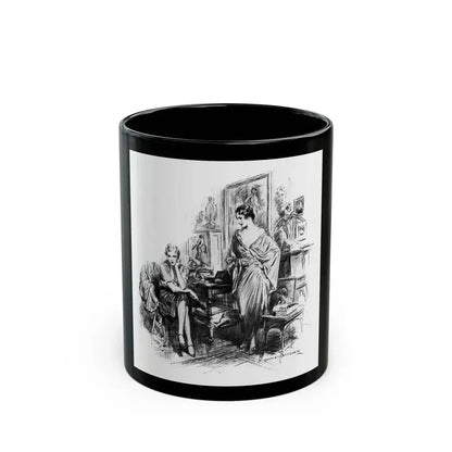 Beating Wings (Pt. 2-3), McCalls magazine, August 1927 - Black Coffee Mug 11oz - Go Mug Yourself
