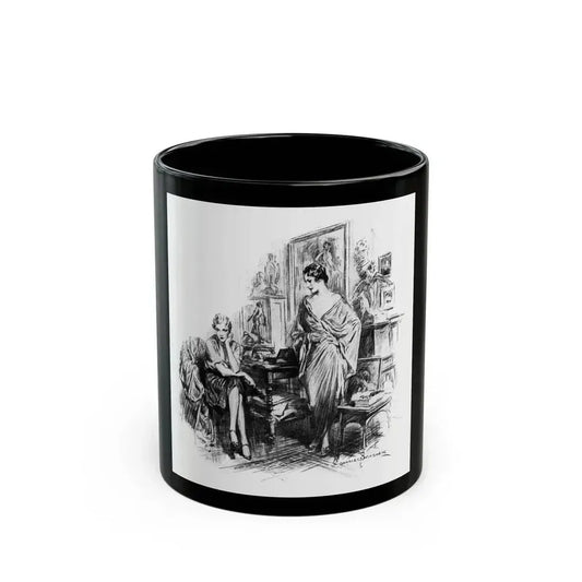 Beating Wings (Pt. 2-3), McCalls magazine, August 1927 - Black Coffee Mug 11oz - Go Mug Yourself