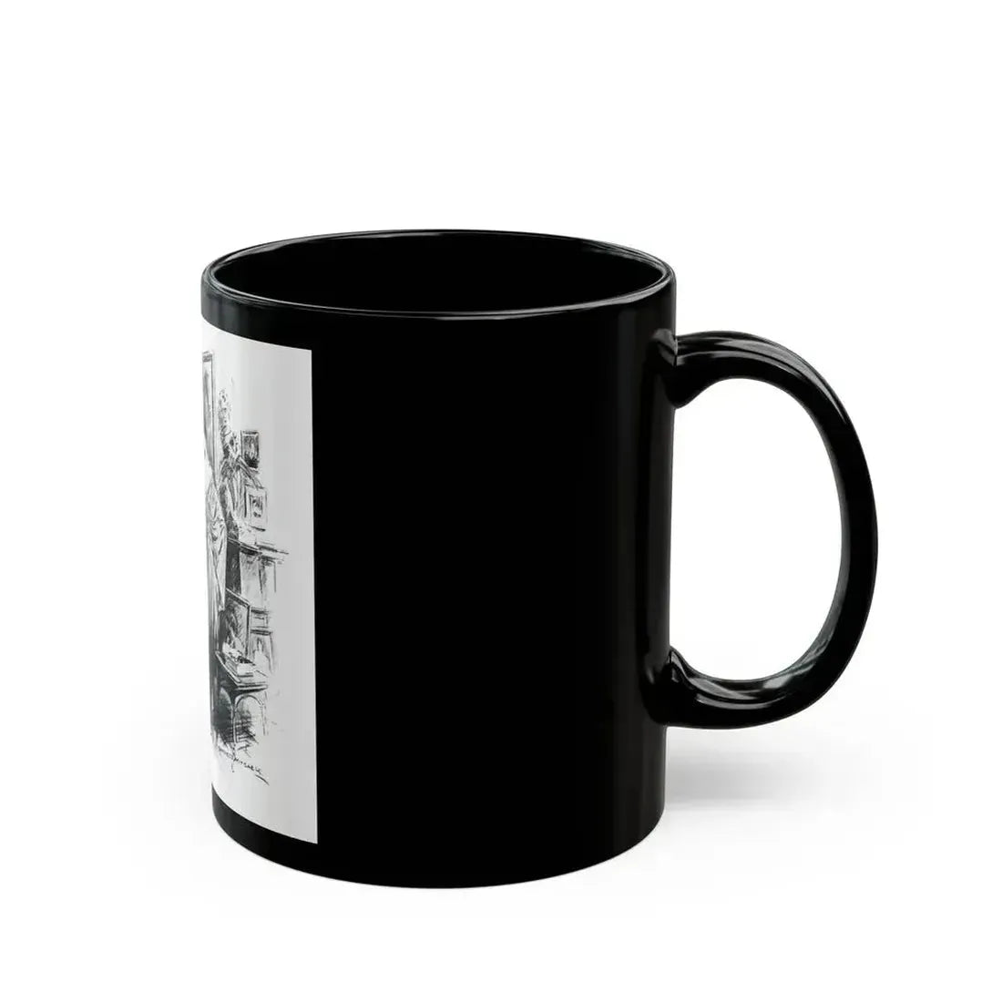 Beating Wings (Pt. 2-3), McCalls magazine, August 1927 - Black Coffee Mug - Go Mug Yourself