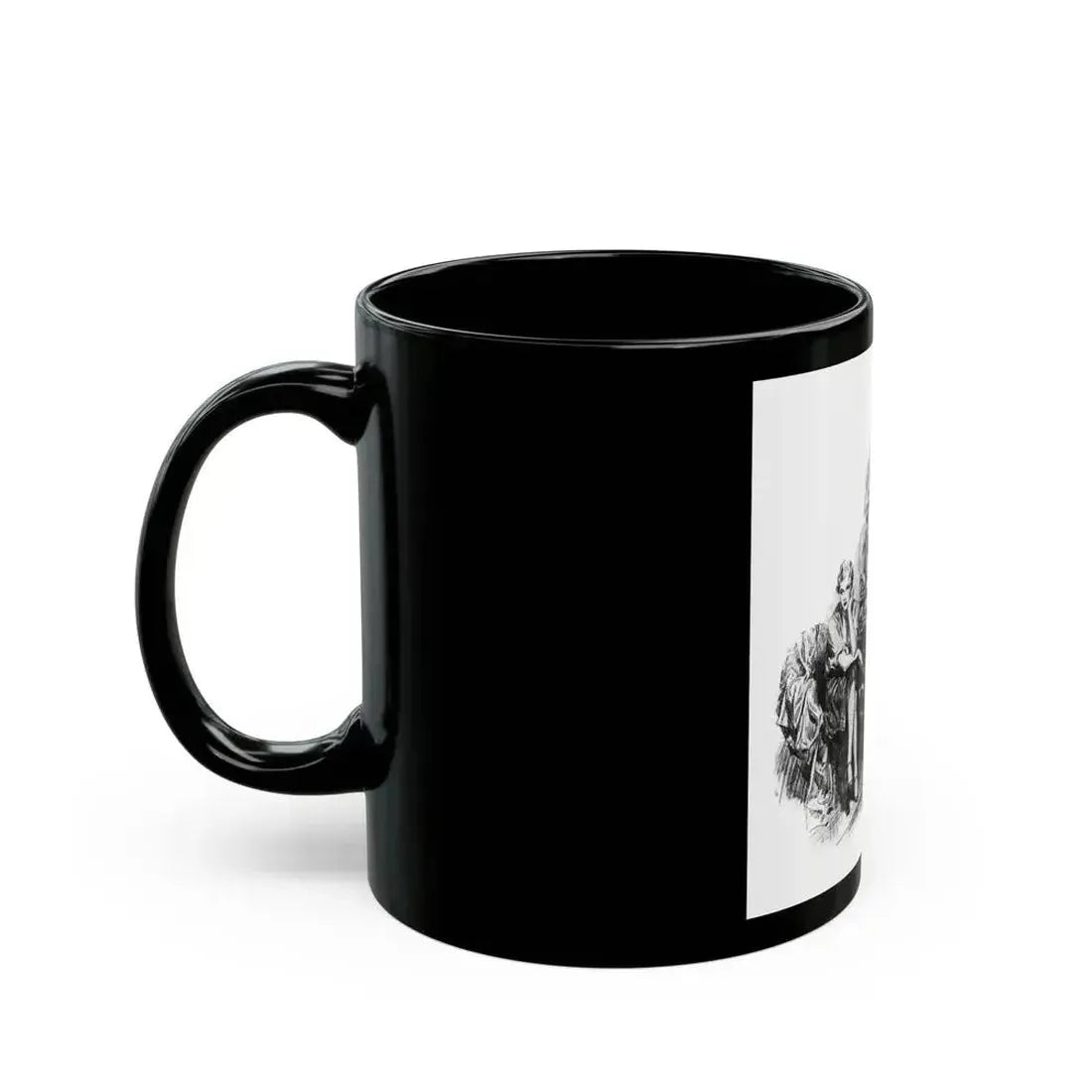Beating Wings (Pt. 2-3), McCalls magazine, August 1927 - Black Coffee Mug - Go Mug Yourself