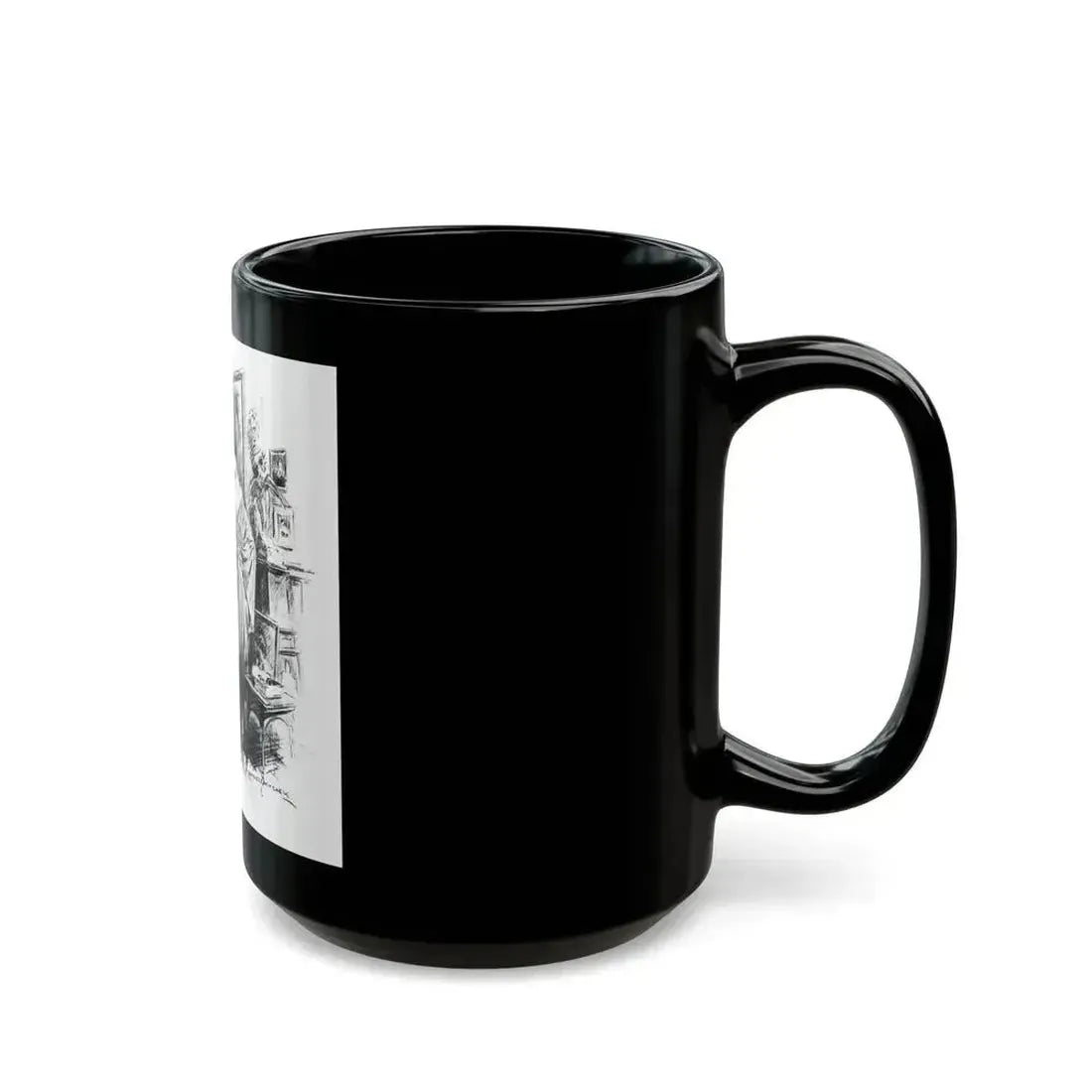 Beating Wings (Pt. 2-3), McCalls magazine, August 1927 - Black Coffee Mug - Go Mug Yourself