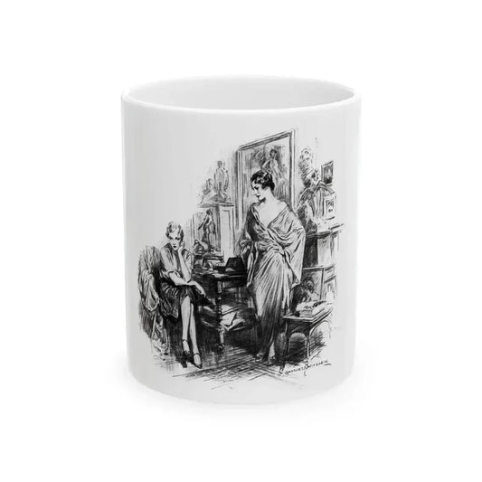 Beating Wings (Pt. 2-3), McCalls magazine, August 1927 - White Coffee Mug 11oz - Go Mug Yourself