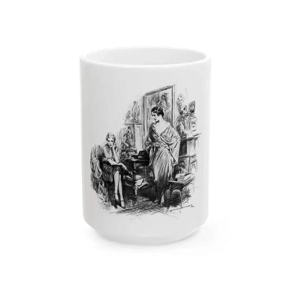 Beating Wings (Pt. 2-3), McCalls magazine, August 1927 - White Coffee Mug 15oz - Go Mug Yourself