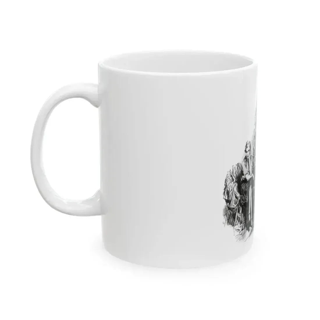 Beating Wings (Pt. 2-3), McCalls magazine, August 1927 - White Coffee Mug - Go Mug Yourself