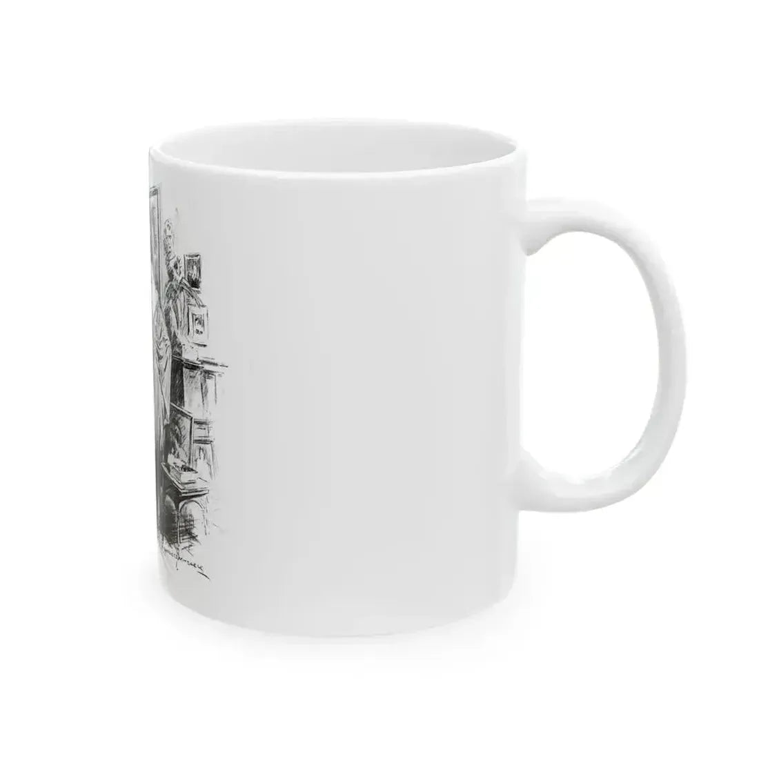 Beating Wings (Pt. 2-3), McCalls magazine, August 1927 - White Coffee Mug - Go Mug Yourself