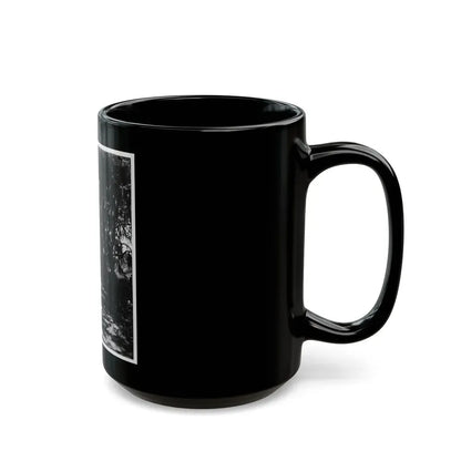 Beaufort, Port Royal Island, South Carolina. Live Oak Avenue Robert B. Rhett's Plantation (U.S. Civil War) Black Coffee Mug - Go Mug Yourself
