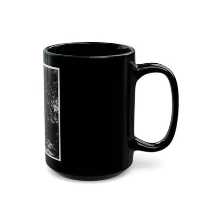 Beaufort, Port Royal Island, South Carolina. Live Oak Avenue Robert B. Rhett's Plantation (U.S. Civil War) Black Coffee Mug - Go Mug Yourself