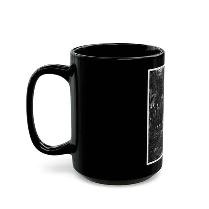 Beaufort, Port Royal Island, South Carolina. Live Oak Avenue Robert B. Rhett's Plantation (U.S. Civil War) Black Coffee Mug - Go Mug Yourself