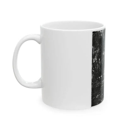 Beaufort, Port Royal Island, South Carolina. Live Oak Avenue Robert B. Rhett's Plantation (U.S. Civil War) White Coffee Mug - Go Mug Yourself