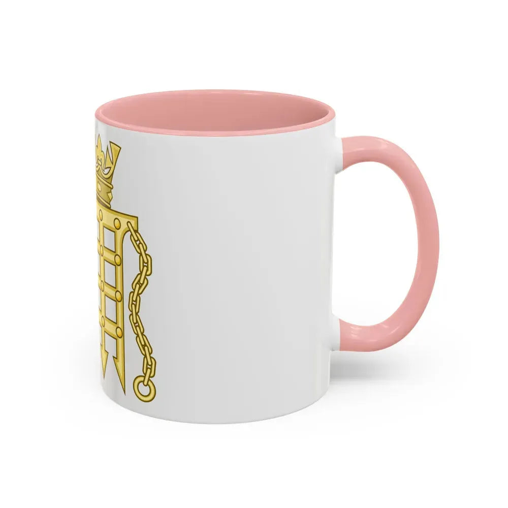Beaufort Portcullis Badge of the Tudors - Accent Coffee Mug - Go Mug Yourself