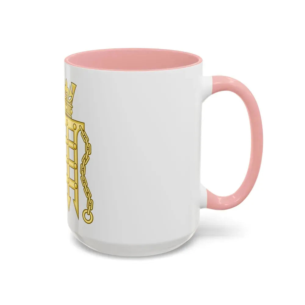 Beaufort Portcullis Badge of the Tudors - Accent Coffee Mug - Go Mug Yourself