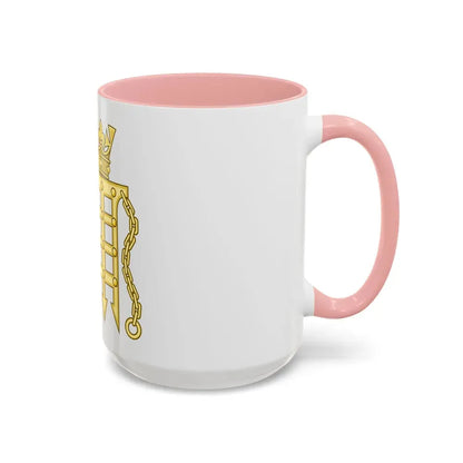 Beaufort Portcullis Badge of the Tudors - Accent Coffee Mug - Go Mug Yourself