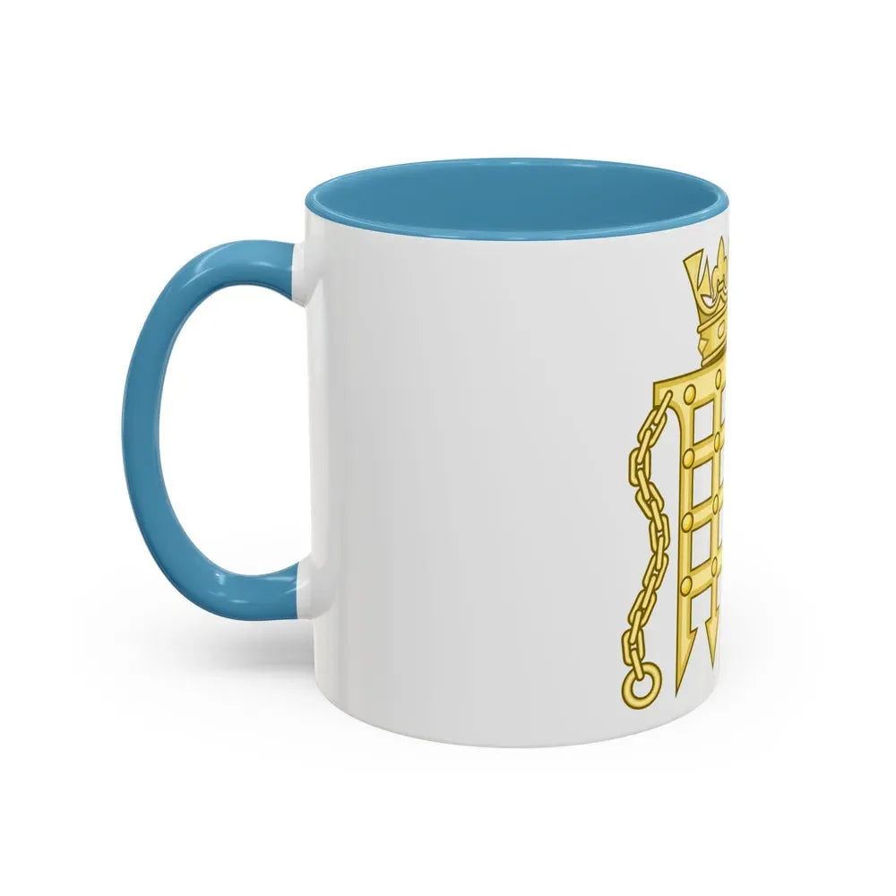 Beaufort Portcullis Badge of the Tudors - Accent Coffee Mug - Go Mug Yourself