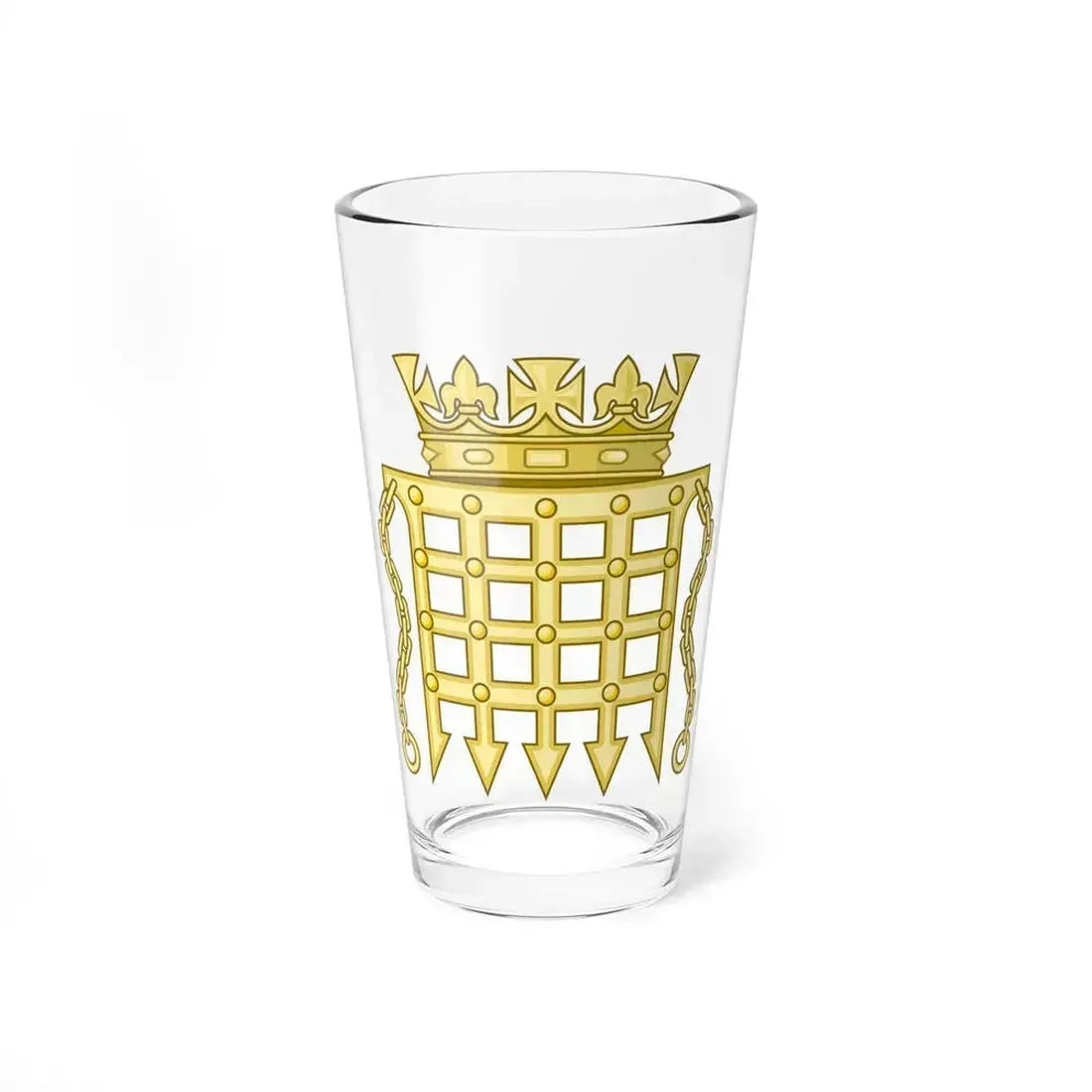 Beaufort Portcullis Badge of the Tudors - Pint Glass 16oz 16oz - Go Mug Yourself