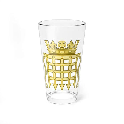 Beaufort Portcullis Badge of the Tudors - Pint Glass 16oz 16oz - Go Mug Yourself