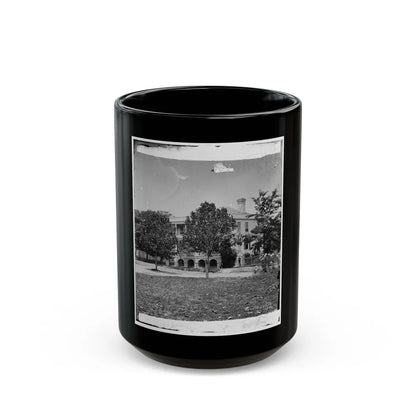 Beaufort, S.C. Robert Barnwell Rhett's House (U.S. Civil War) Black Coffee Mug-15oz-Go Mug Yourself