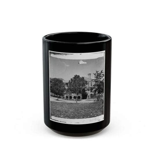 Beaufort, S.C. Robert Barnwell Rhett's House (U.S. Civil War) Black Coffee Mug-15oz-Go Mug Yourself