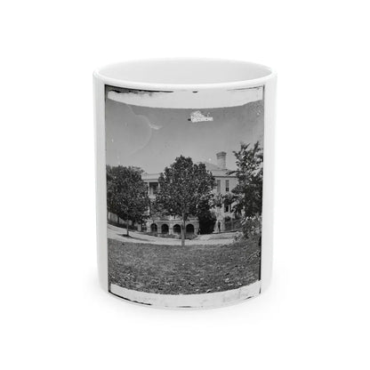 Beaufort, S.C. Robert Barnwell Rhett's House (U.S. Civil War) White Coffee Mug-11oz-Go Mug Yourself