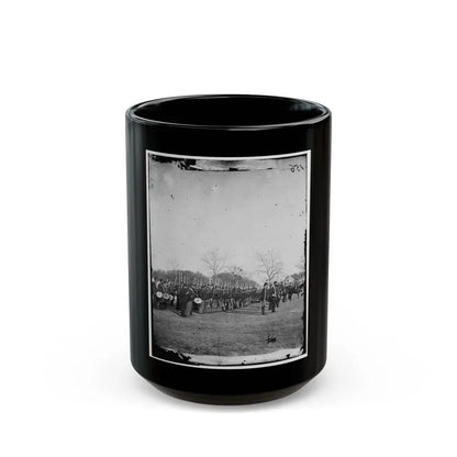 Beaufort, S.C. 50th Pennsylvania Infantry In Parade Formation (U.S. Civil War) Black Coffee Mug 15oz - Go Mug Yourself