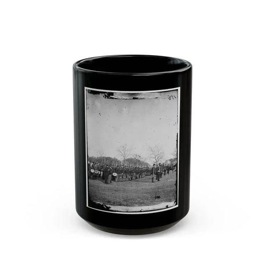 Beaufort, S.C. 50th Pennsylvania Infantry In Parade Formation (U.S. Civil War) Black Coffee Mug 15oz - Go Mug Yourself