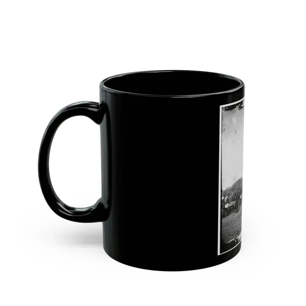 Beaufort, S.C. 50th Pennsylvania Infantry In Parade Formation (U.S. Civil War) Black Coffee Mug - Go Mug Yourself