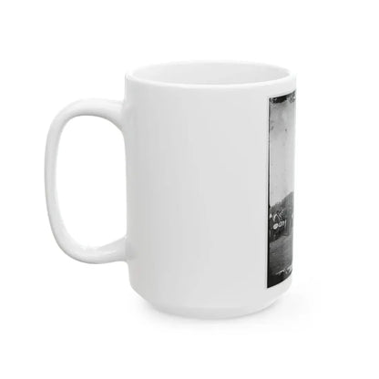 Beaufort, S.C. 50th Pennsylvania Infantry In Parade Formation (U.S. Civil War) White Coffee Mug - Go Mug Yourself