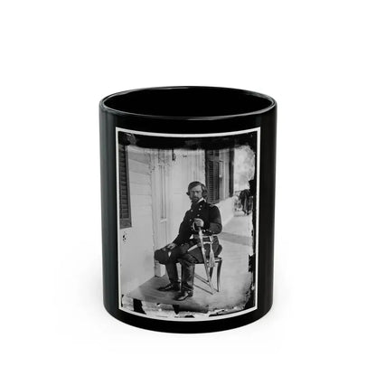 Beaufort, S.C. Gen. Isaac I. Stevens On Same Porch (U.S. Civil War) Black Coffee Mug 11oz - Go Mug Yourself