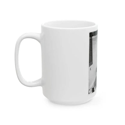 Beaufort, S.C. Gen. Isaac I. Stevens On Same Porch (U.S. Civil War) White Coffee Mug - Go Mug Yourself