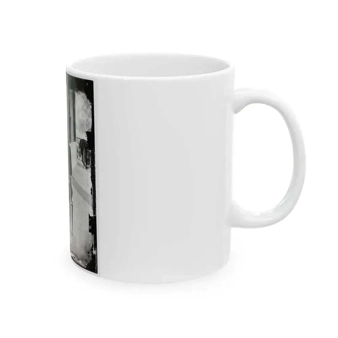 Beaufort, S.C. Gen. Isaac I. Stevens On Same Porch (U.S. Civil War) White Coffee Mug - Go Mug Yourself