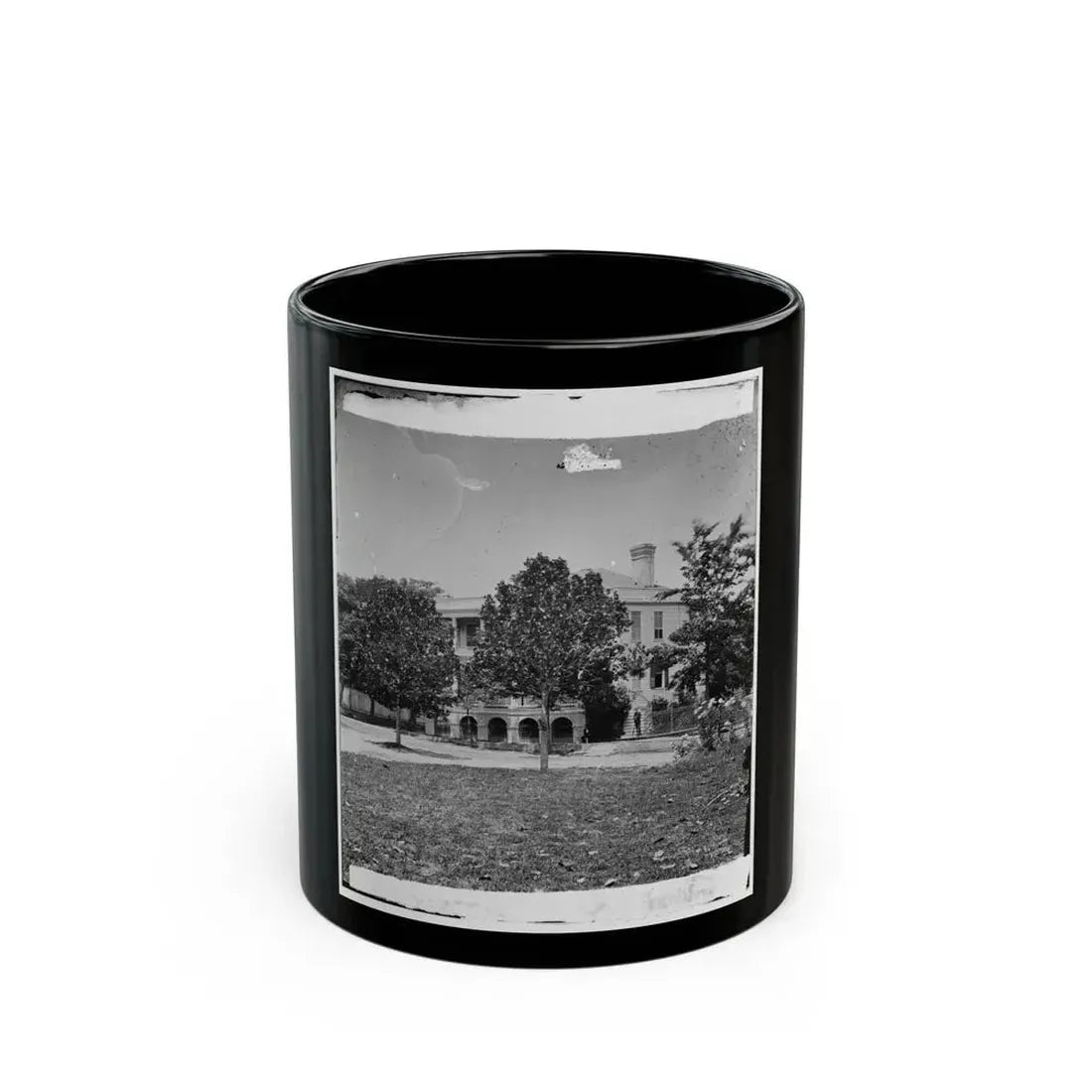 Beaufort, S.C. Robert Barnwell Rhett's House (U.S. Civil War) Black Coffee Mug 11oz - Go Mug Yourself