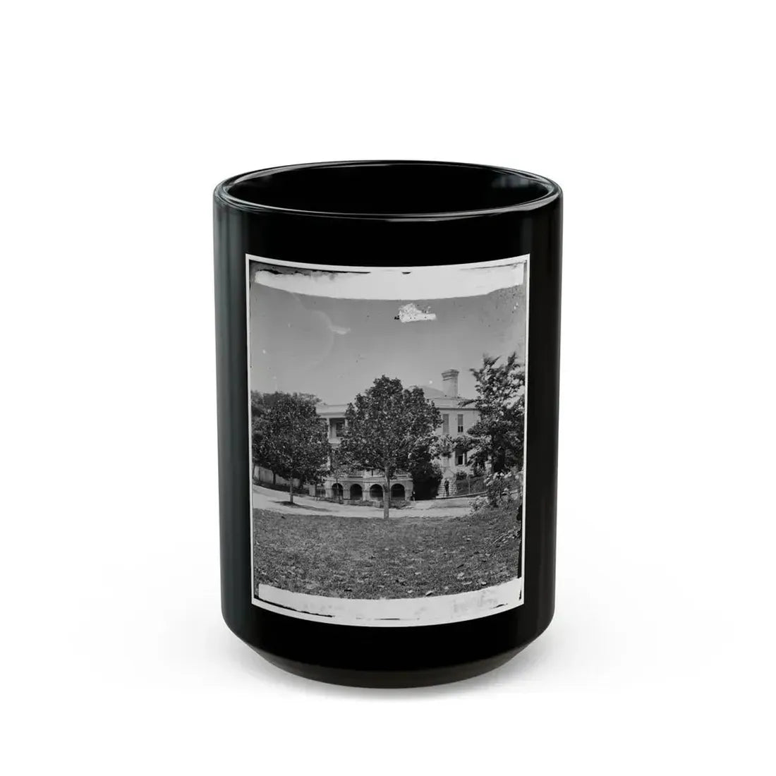 Beaufort, S.C. Robert Barnwell Rhett's House (U.S. Civil War) Black Coffee Mug 15oz - Go Mug Yourself