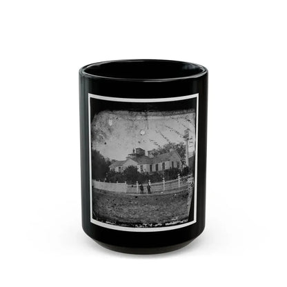 Beaufort, South Carolina. Federal Signal Station. Formerly The Home Of John G. Barnwell (U.S. Civil War) Black Coffee Mug 15oz - Go Mug Yourself