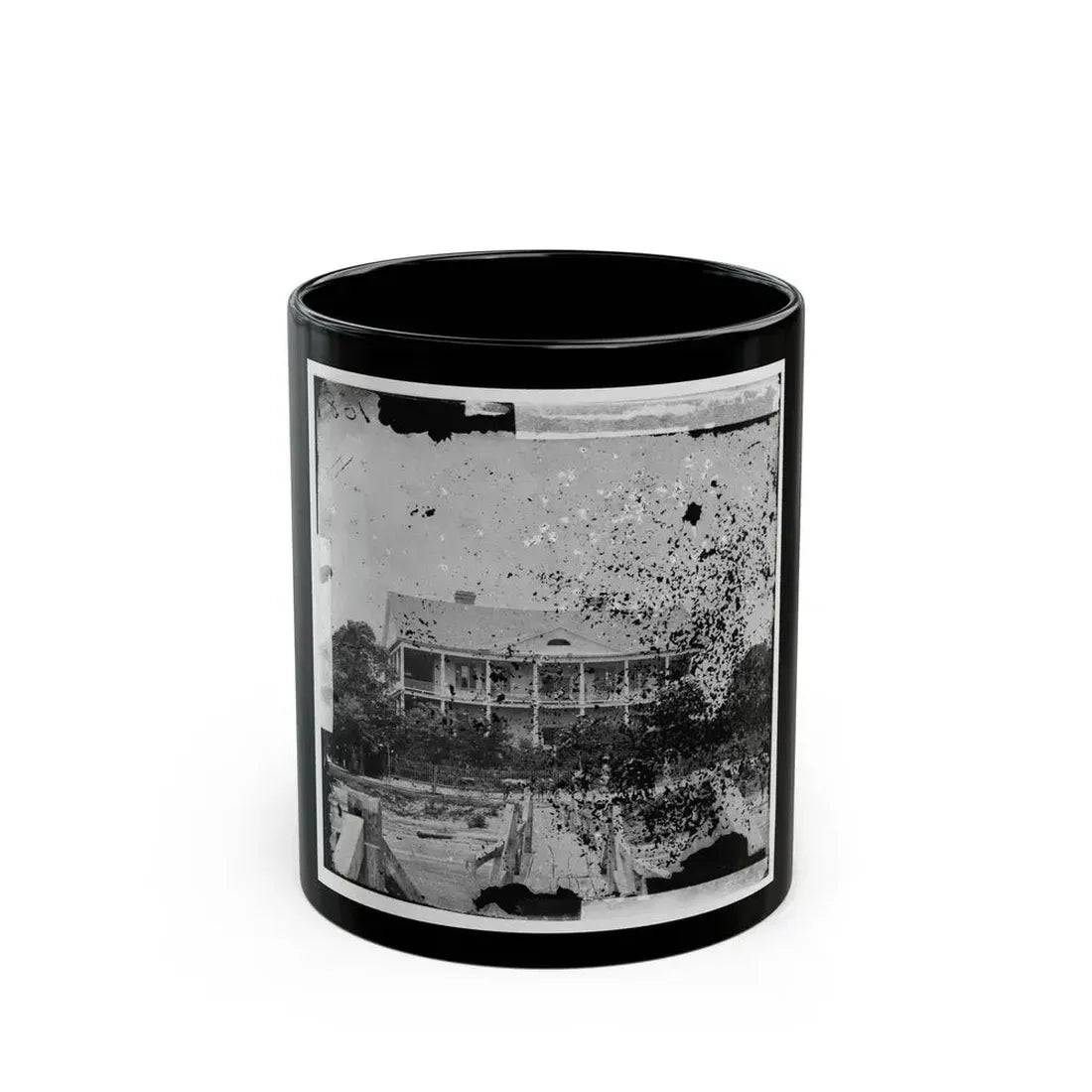 Beaufort, South Carolina. Fuller's House (U.S. Civil War) Black Coffee Mug 11oz - Go Mug Yourself