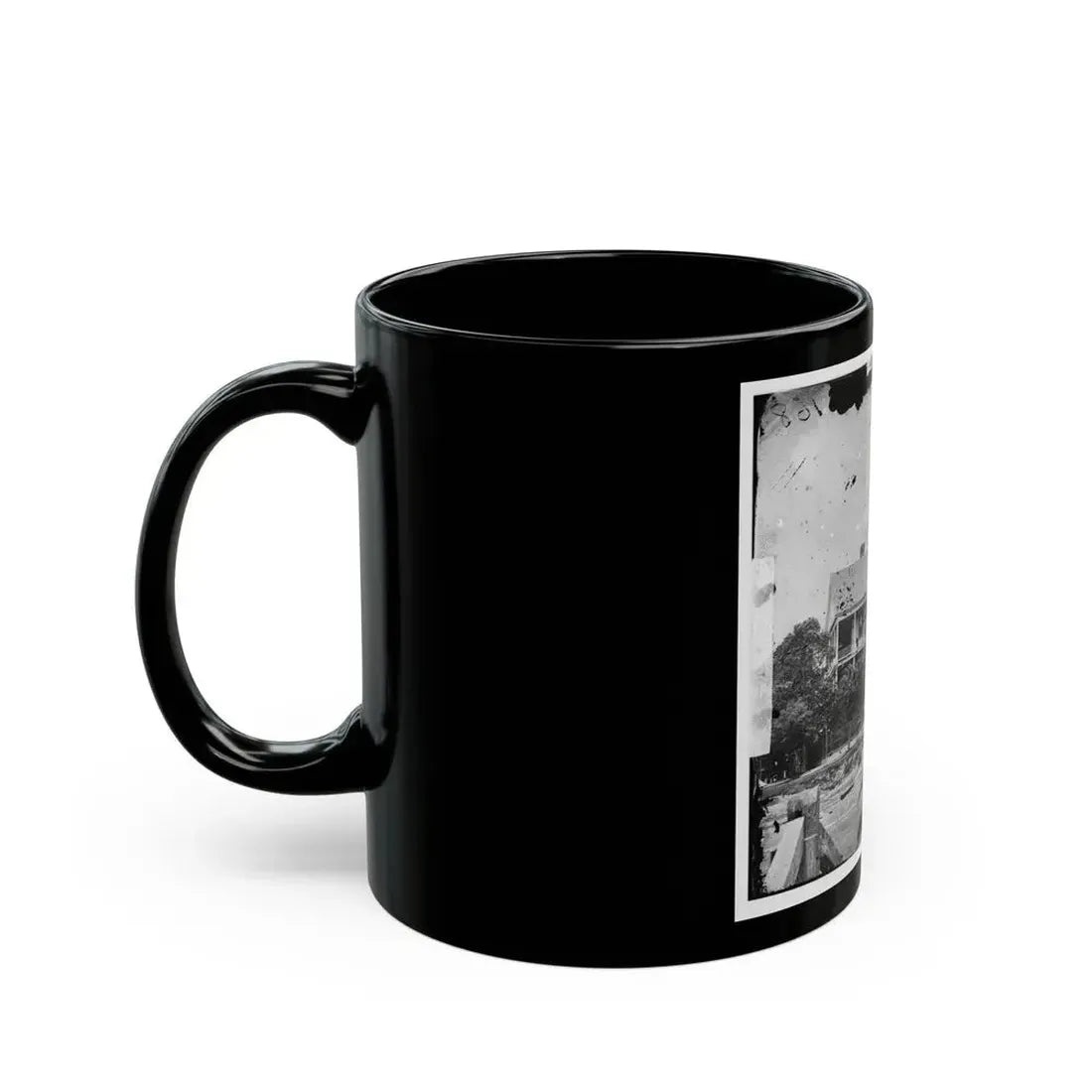 Beaufort, South Carolina. Fuller's House (U.S. Civil War) Black Coffee Mug - Go Mug Yourself
