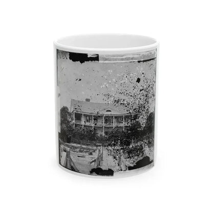 Beaufort, South Carolina. Fuller's House (U.S. Civil War) White Coffee Mug 11oz - Go Mug Yourself