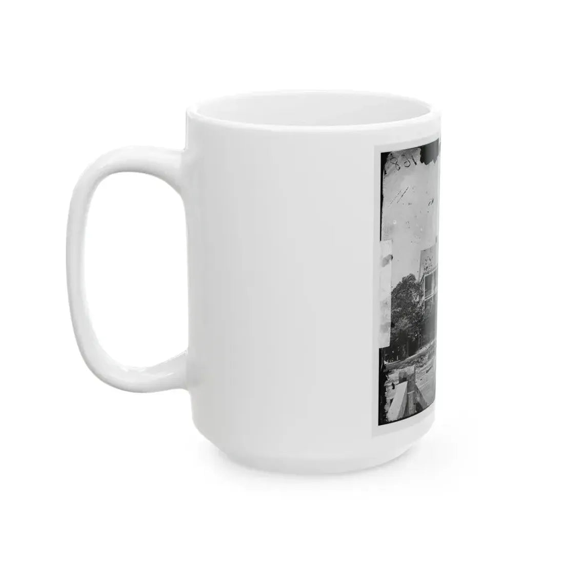 Beaufort, South Carolina. Fuller's House (U.S. Civil War) White Coffee Mug - Go Mug Yourself