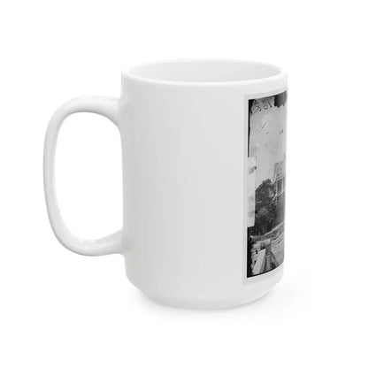Beaufort, South Carolina. Fuller's House (U.S. Civil War) White Coffee Mug - Go Mug Yourself
