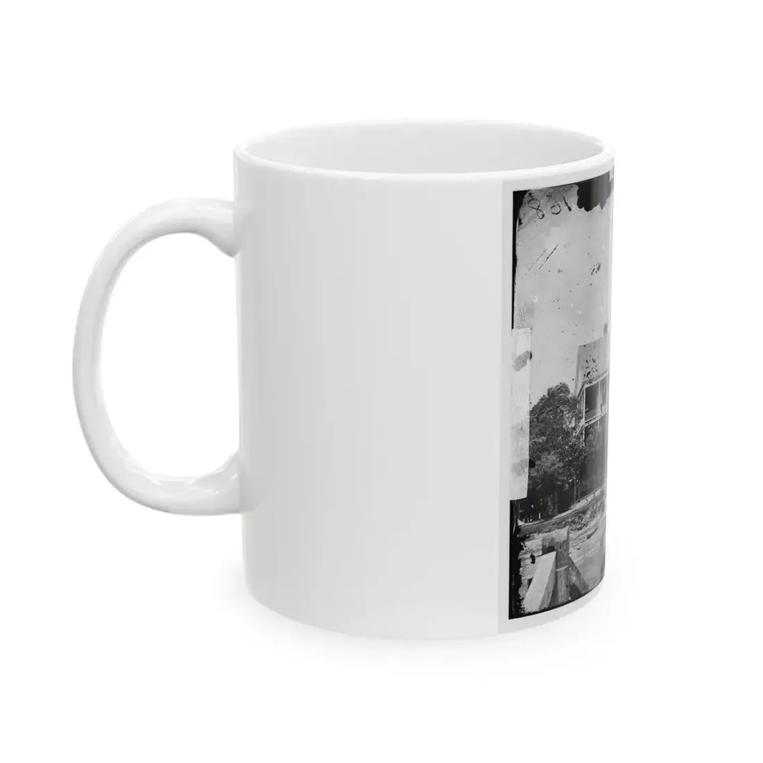 Beaufort, South Carolina. Fuller's House (U.S. Civil War) White Coffee Mug - Go Mug Yourself