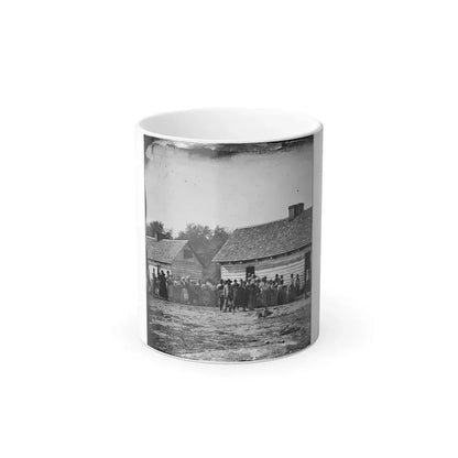 Beaufort, South Carolina. Group of Negroes on J.J. Smith's Plantation (U.S. Civil War) Color Changing Coffee Mug 11oz Default Title 11oz - Go Mug Yourself