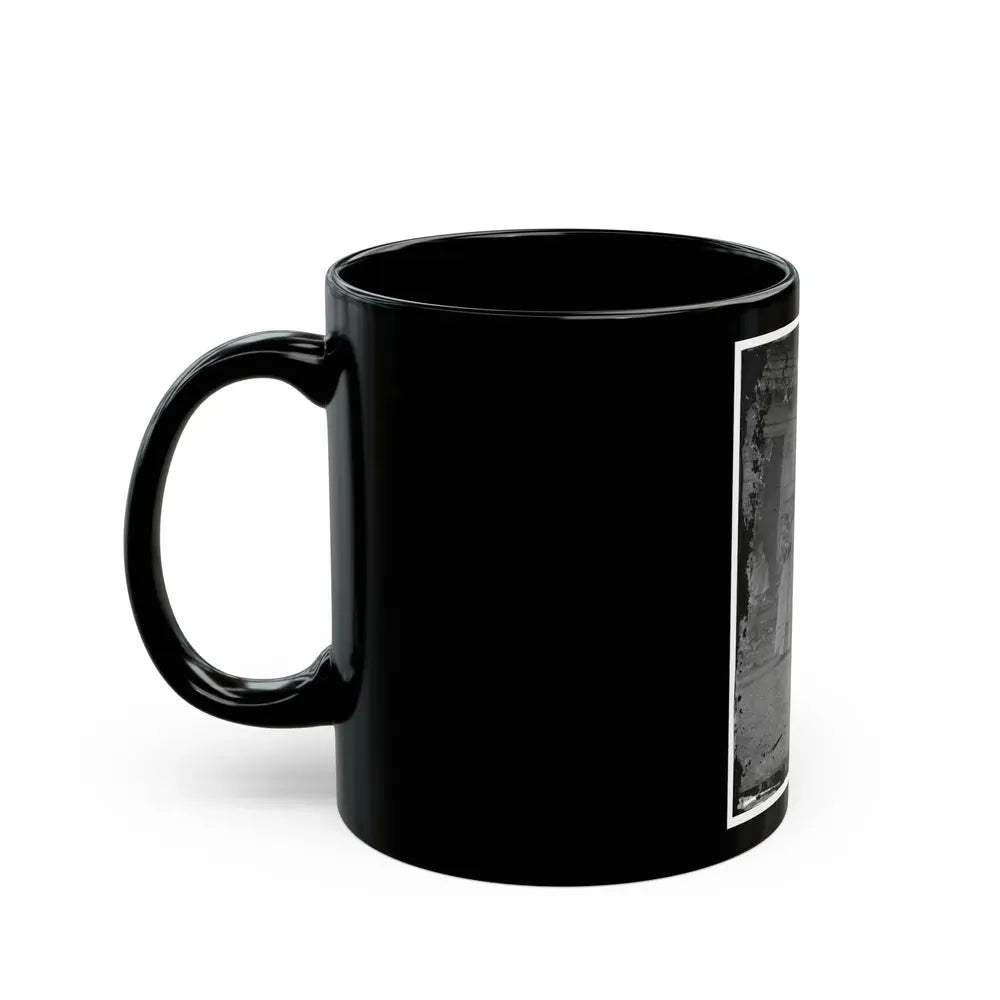 Beaufort, South Carolina. Negro Family Representing Several Generations. All Born On The Plantation Of J.J. Smith (U.S. Civil War) Black Coffee Mug - Go Mug Yourself