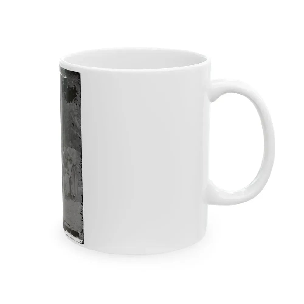 Beaufort, South Carolina. Negro Family Representing Several Generations. All Born On The Plantation Of J.J. Smith (U.S. Civil War) White Coffee Mug - Go Mug Yourself