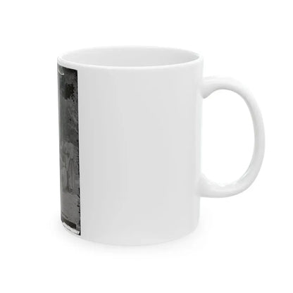 Beaufort, South Carolina. Negro Family Representing Several Generations. All Born On The Plantation Of J.J. Smith (U.S. Civil War) White Coffee Mug - Go Mug Yourself