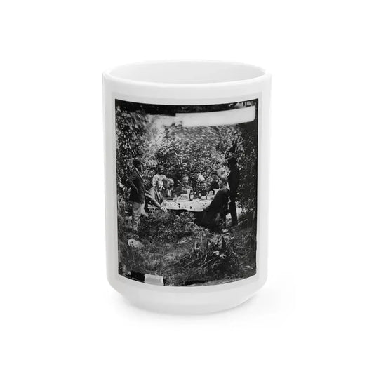Beaufort, South Carolina.  Our Mess (U.S. Civil War) White Coffee Mug 15oz - Go Mug Yourself