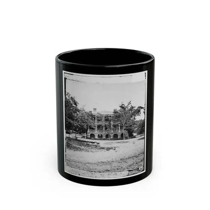 Beaufort, South Carolina. Robert Barnwell Rhett's Residence (U.S. Civil War) Black Coffee Mug 11oz - Go Mug Yourself