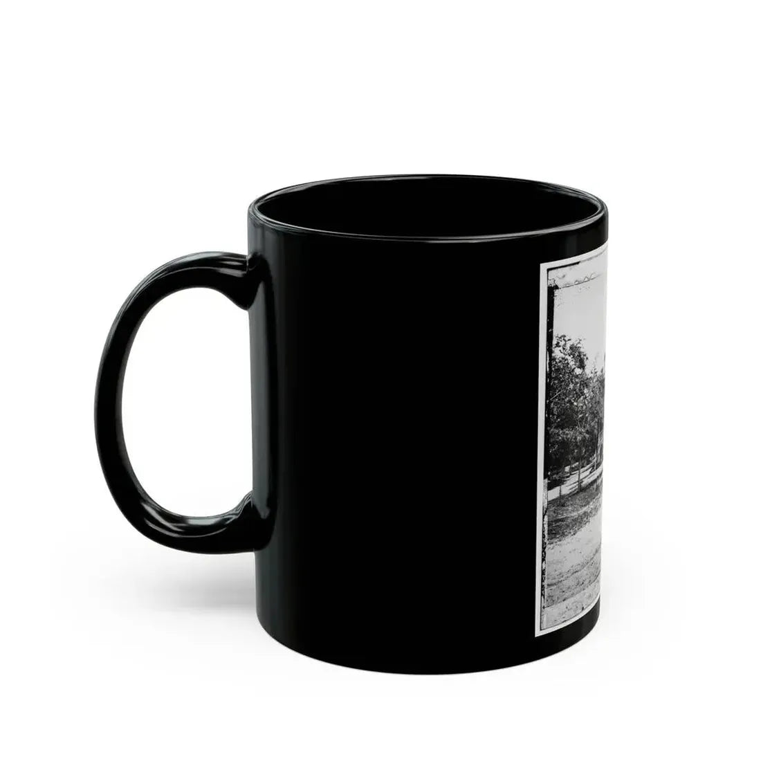 Beaufort, South Carolina. Robert Barnwell Rhett's Residence (U.S. Civil War) Black Coffee Mug - Go Mug Yourself