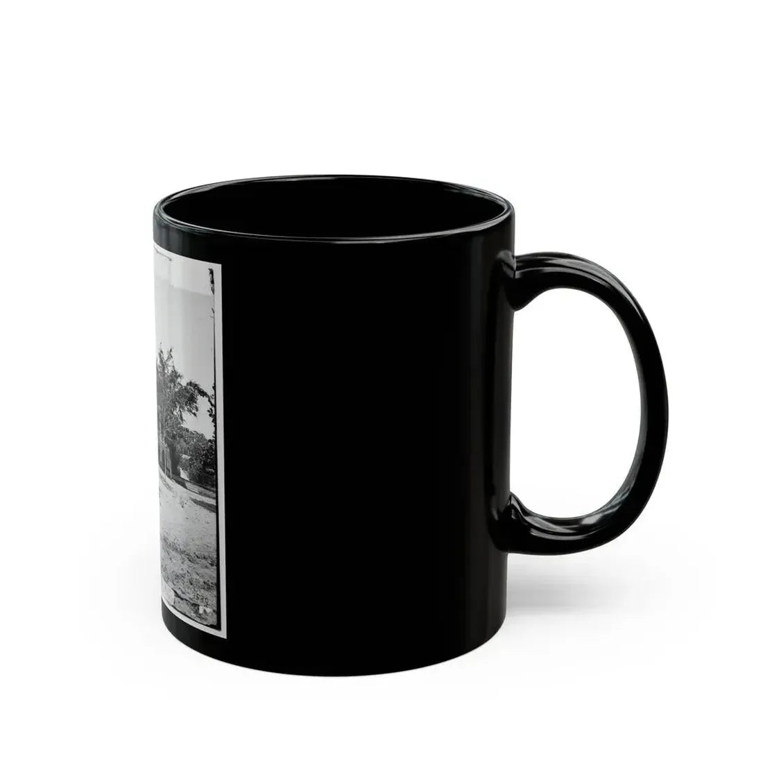 Beaufort, South Carolina. Robert Barnwell Rhett's Residence (U.S. Civil War) Black Coffee Mug - Go Mug Yourself