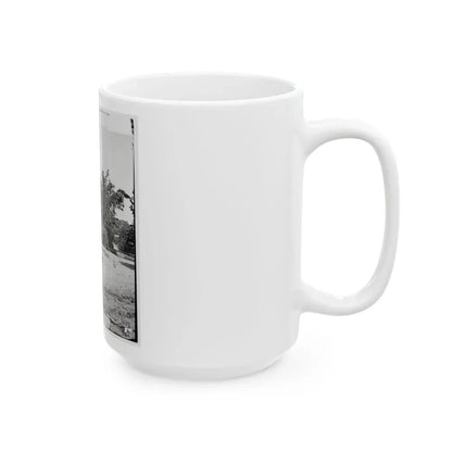 Beaufort, South Carolina. Robert Barnwell Rhett's Residence (U.S. Civil War) White Coffee Mug - Go Mug Yourself